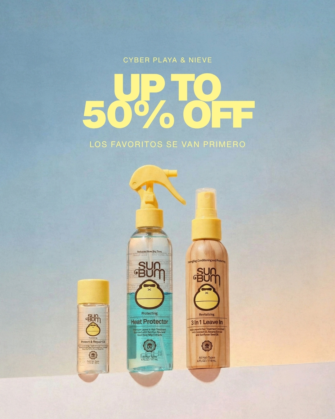 Playa y Nieve — productos Sun Bum cyber sale